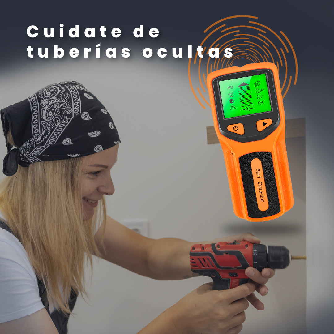 ScanWall™: Escáner de Pared con Cinco Modos de Detección